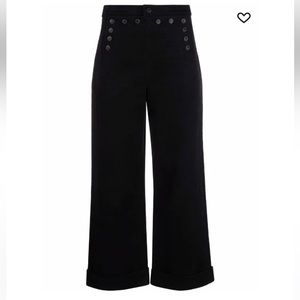 Tory Burch Moleskin Sailor Trousers